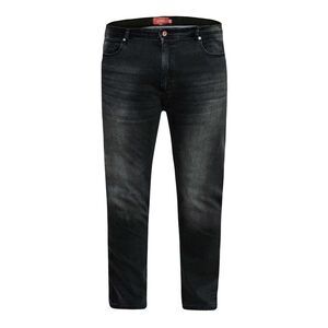 Duke Mens D555 Benson Stretch Tapered Kingsize Jeans / Gray Stonewash